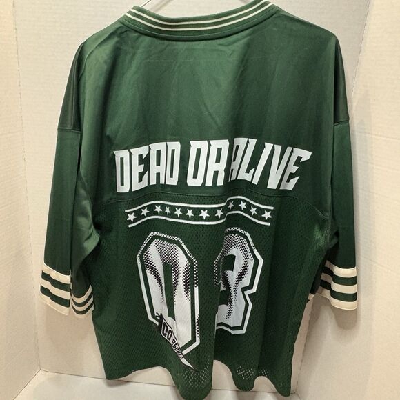 Dead Or Alive Women’s Fashion Football Jersey Size Medium - Picture 6 of 14